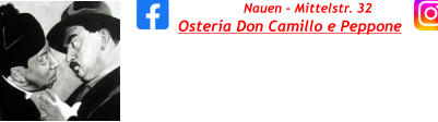 Nauen - Mittelstr. 32 Osteria Don Camillo e Peppone